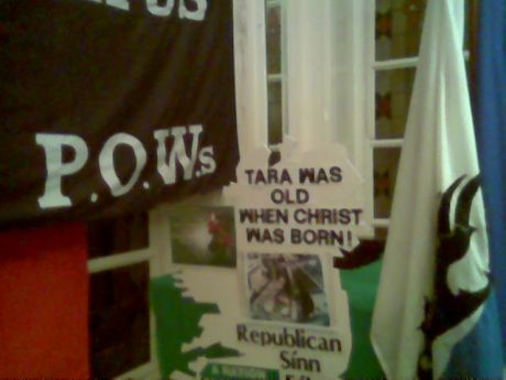 'TARA' placard , RSF Ard Fheis 2007 .