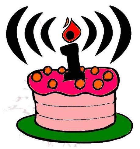 November 30th: Happy Birthday Indymedia!! (A lovley big pink b-day cake from London Town)