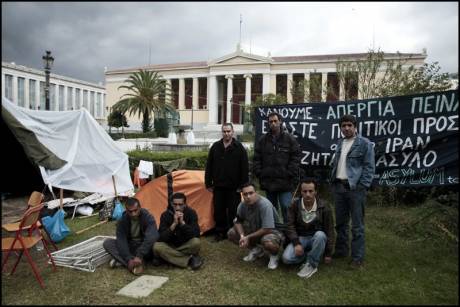 Iranian refugees in Greece are denied asylum