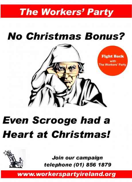 Even Scrooge had a heart at Christmas