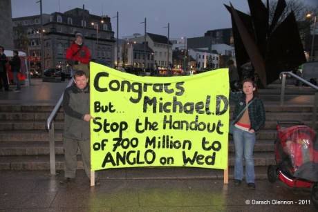 Congrats MIchael D But... Stop the handout of 700 million to ANGLO on wed