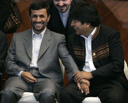 Morales - "Ahmadinejad is our friend"