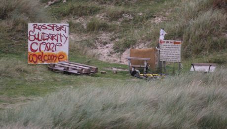 2.  The campsite entrance....