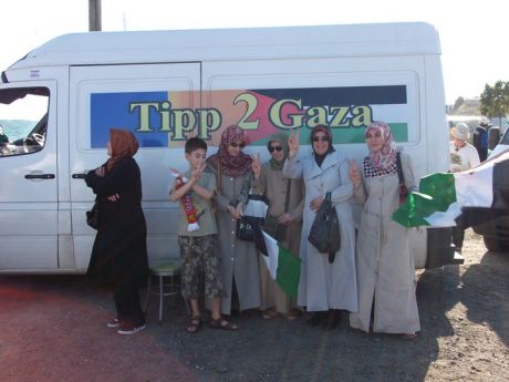 the tipp2gaza van