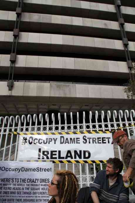 Heres to the crazy ones... Occupy Dame Street