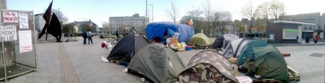 #OccupyGalway: Tent city grows in Eyre Square