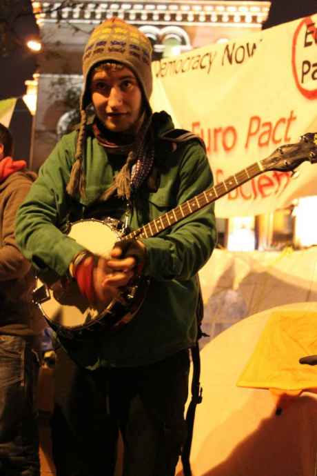#OccupyDameStreet - We are the artists and musicians