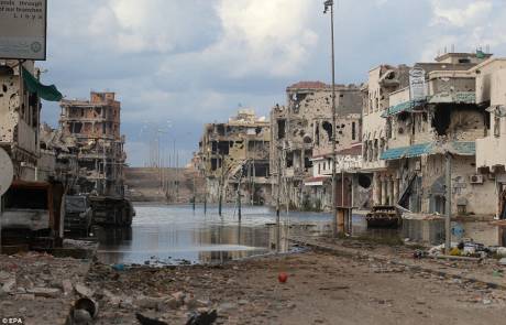 Sirte Libya - after NATO turned it into Stalingrad