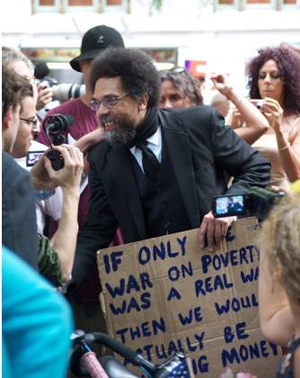 "Serious political thought" @ #OccupyWallStreet: Cornell West