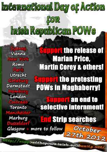 Rally at the Spire , O'Connell Street, Dublin : Sat 27th Oct 2012 at 1pm.