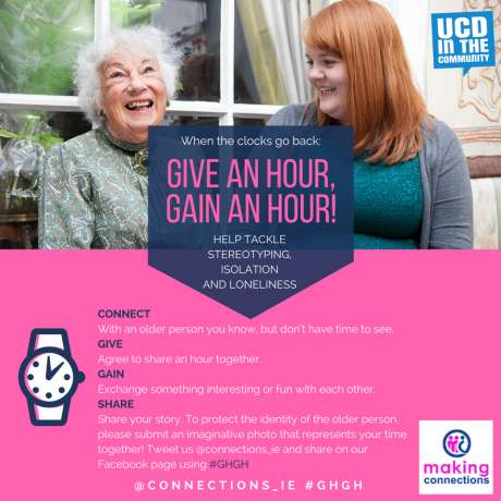 Making Connections 'Give an Hour, Gain an Hour' Campaign 