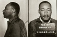 King was arrested in 1963 for protesting the treatment of blacks in Birmingham.