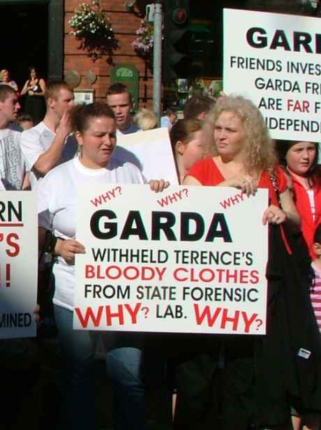 Garda witheld evidence