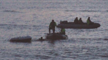 Having rammed and un-crewed a S2S Fleet boat, Garda go after the cew member - 1
